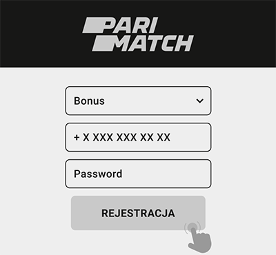 Rejestracja przy użyciu numeru telefonu